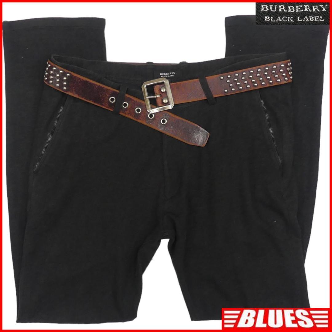 価格は安く 即決☆BURBERRY BLACK LABE☆W35位 テーパードパンツ 廃盤