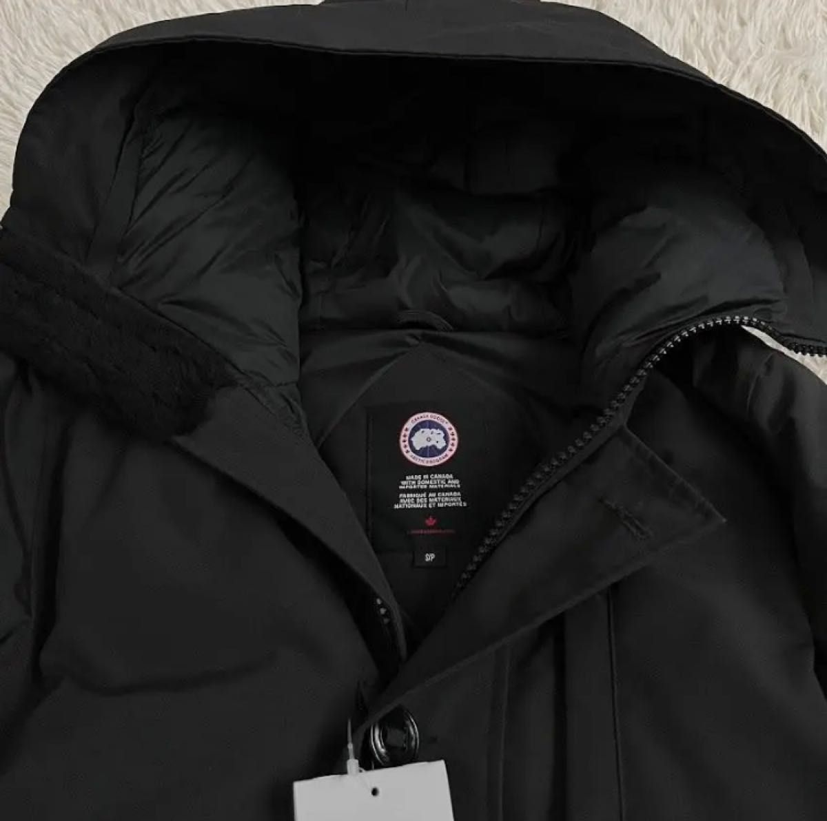 CANADA GOOSE カナダグース ジャスパーパーカ　ユニセックス　S ブラック サザビーリーグ　ダウンジャケット　男女兼用