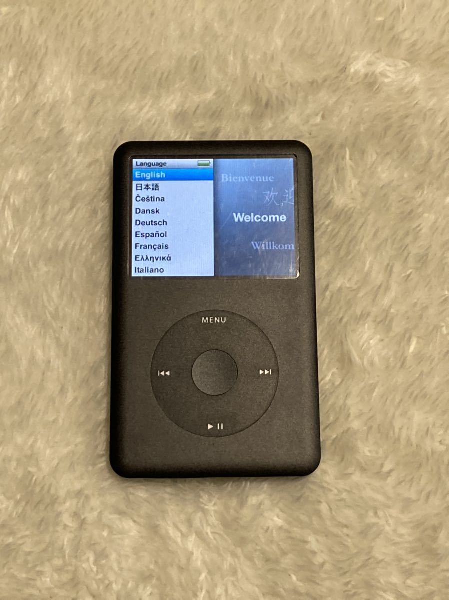 絶品】 ブラック 160GBからSSD1TB 第6.5世代 classic iPod 希少Apple