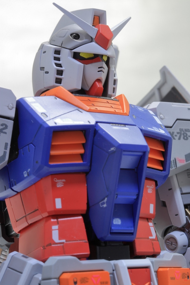 新品本物】 1/100 MG RX-78-2 ガンダム Ver.3 塗装済み完成品 完成品
