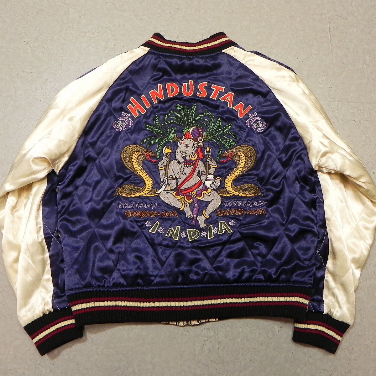 ☆ Johnbull ジョンブル 中綿入り リバーシブル スカジャン WORK ☆ Johnbull ジョンブル 中綿入り リバーシブル スカジャン WORK