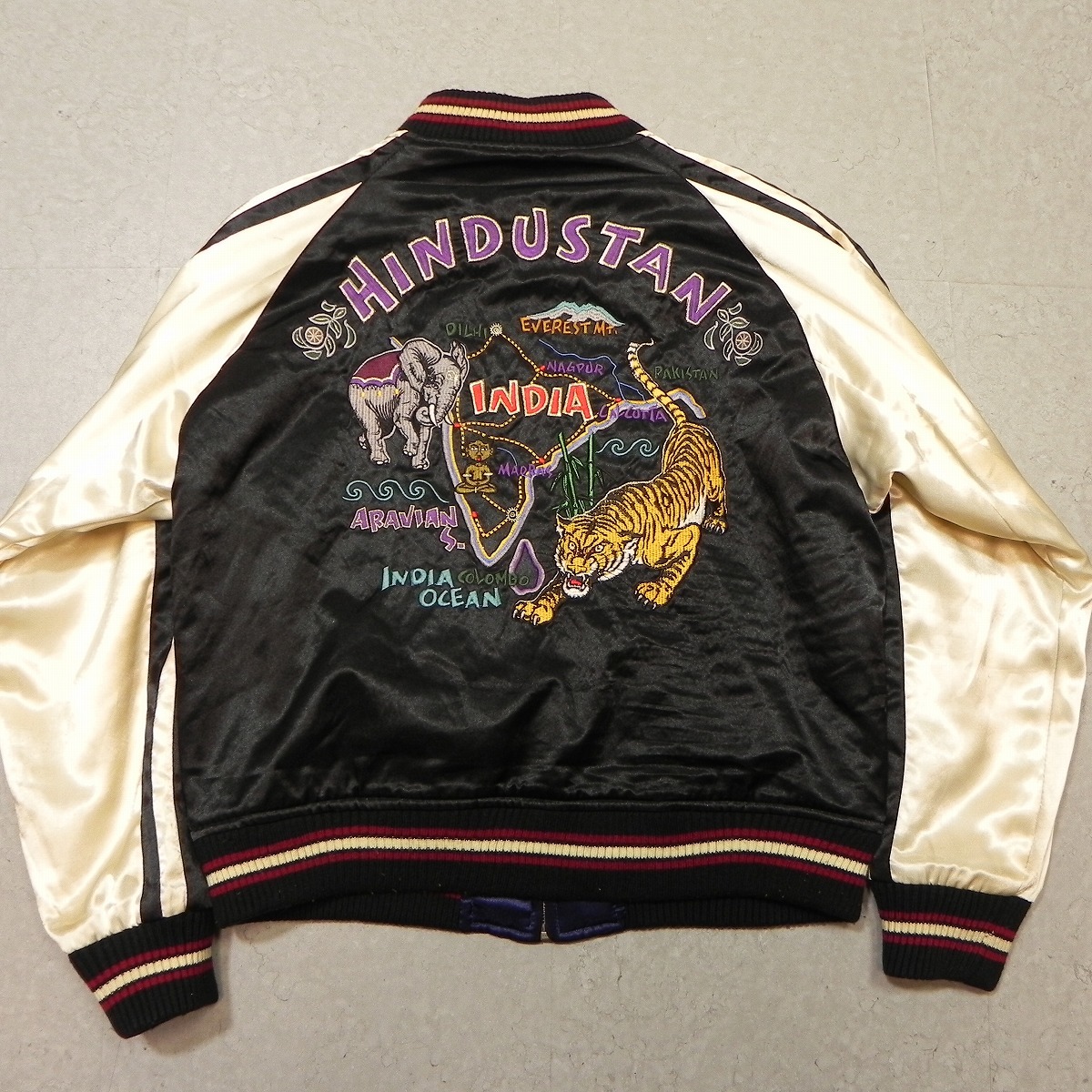☆ Johnbull ジョンブル 中綿入り リバーシブル スカジャン WORK ☆ Johnbull ジョンブル 中綿入り リバーシブル スカジャン WORK