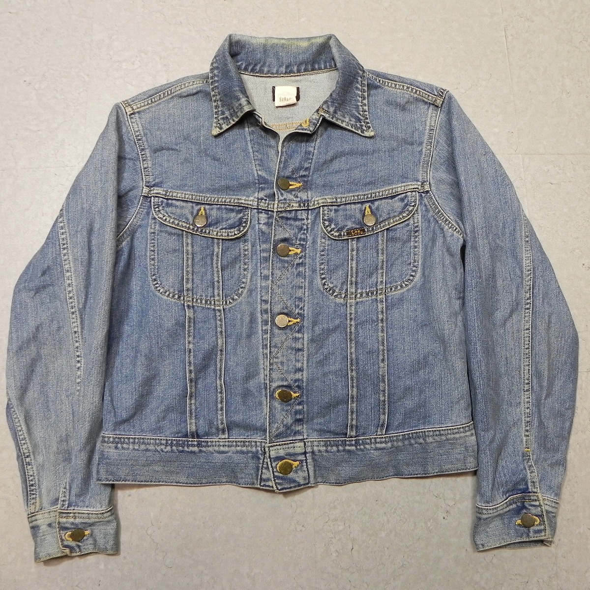 Lee Riders Ree Riders ★ Сделано в Японии 0411 старая одежда G Jean Tracker Jacket Indigo Men M