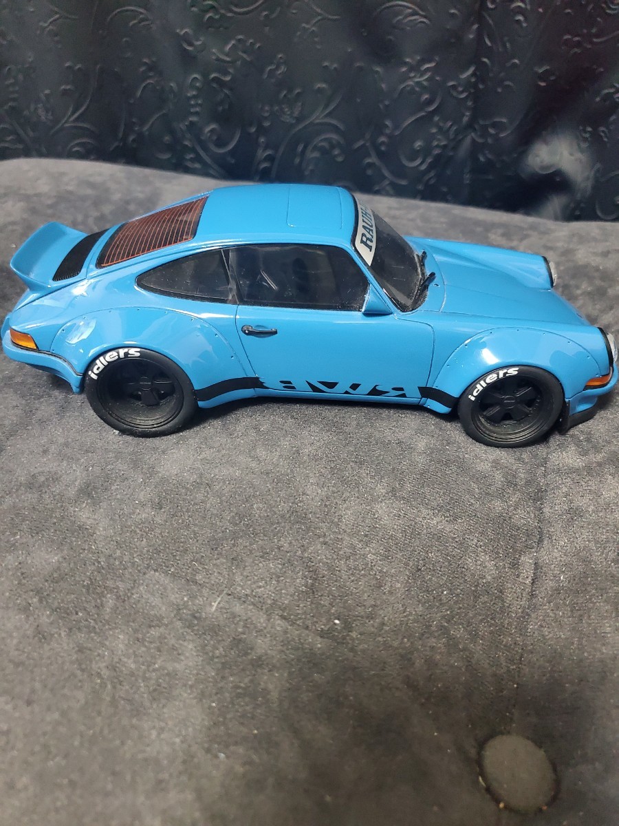 京商 1/18 PORSCHE RWB911 ブルー GTS007KJ-