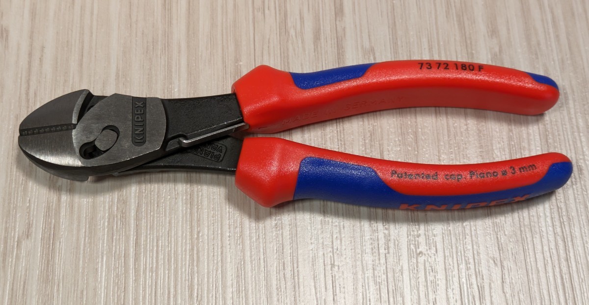knipeks[KNIPEX] 180.7372-180Ftsu Info -s nippers ( spring attaching ) new goods unused * stock equipped 