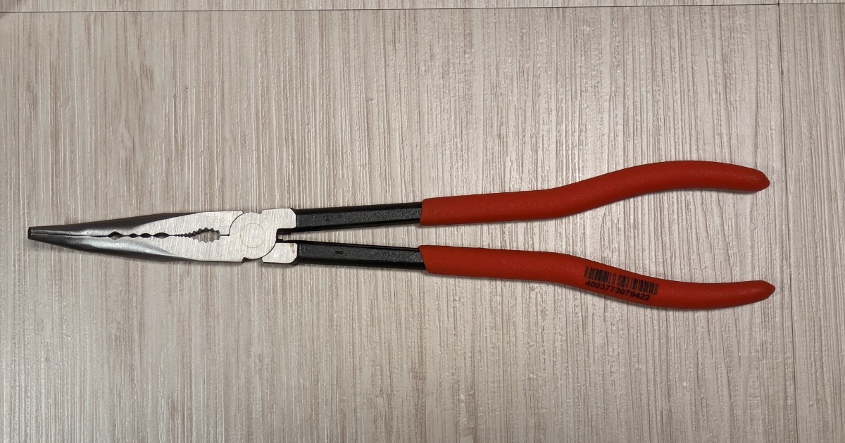 クニペックス【KNIPEX】280㎜ロングノーズプライヤー2881-280 クニペックス【KNIPEX】280㎜ロングノーズプライヤー2881-280