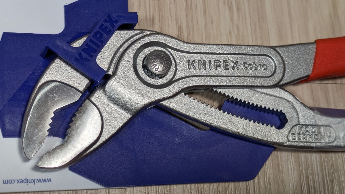 クニペックス【KNIPEX】300㎜コブラ8703-300（SB）ウォーターポンププライヤー 新品未使用★在庫あり_画像3