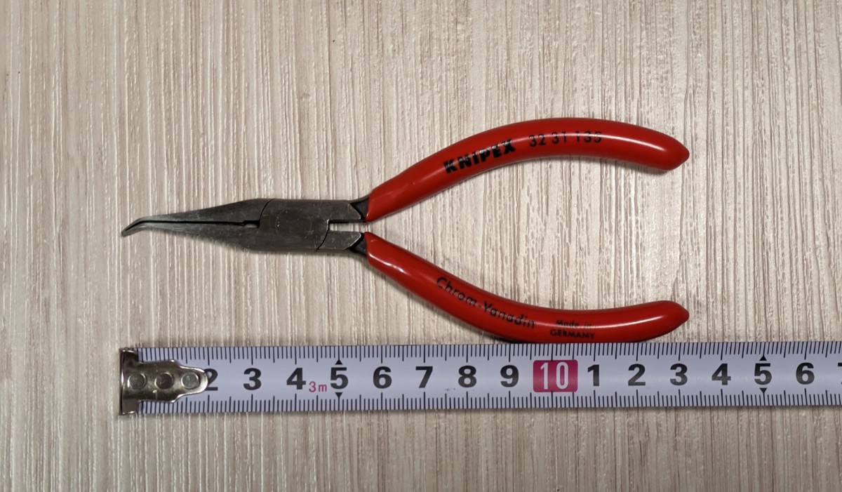 クニペックス【KNIPEX】135㎜ 3231-135 40°先曲アジャスティングプライヤー　新品未使用★在庫あり_画像1