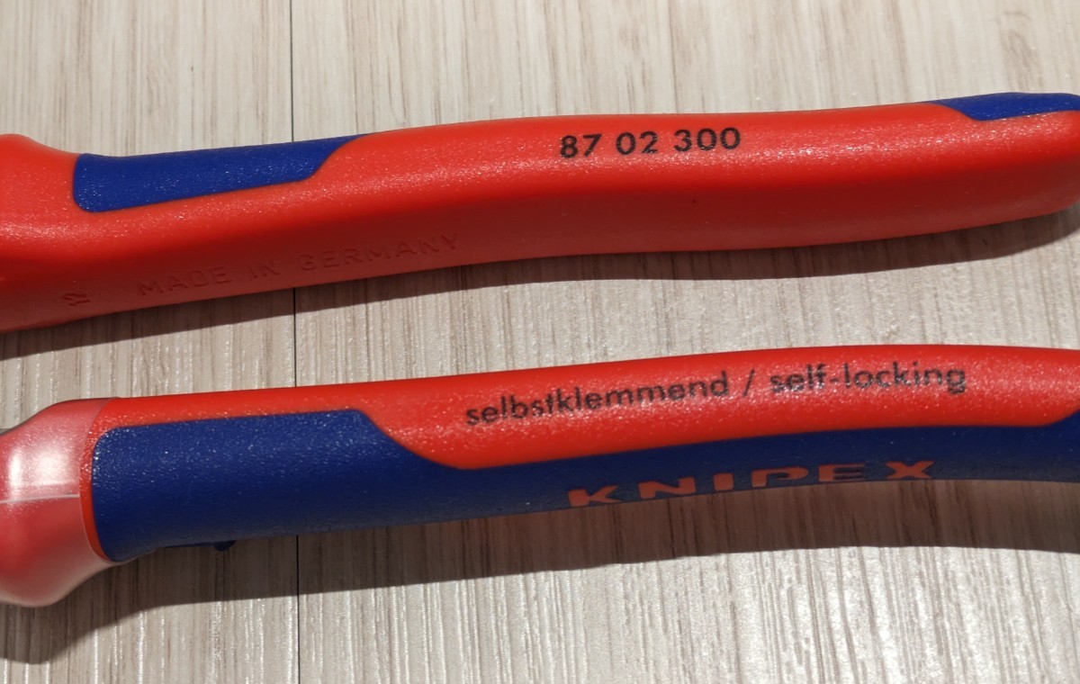 クニペックス【KNIPEX】300㎜8702-300（SB）コブラウォーターポンププライヤー　新品未使用★在庫あり_画像3