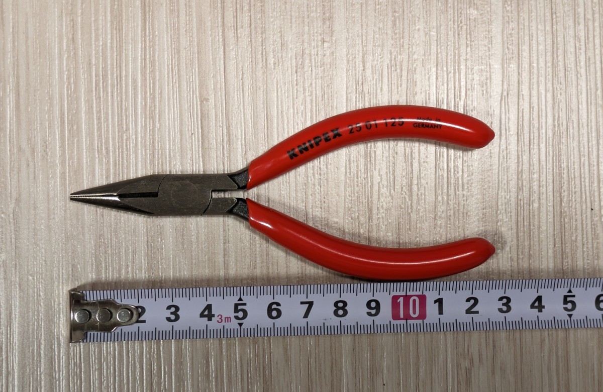 クニペックス【KNIPEX】125㎜2501-125 ラジオペンチ　新品未使用★在庫あり