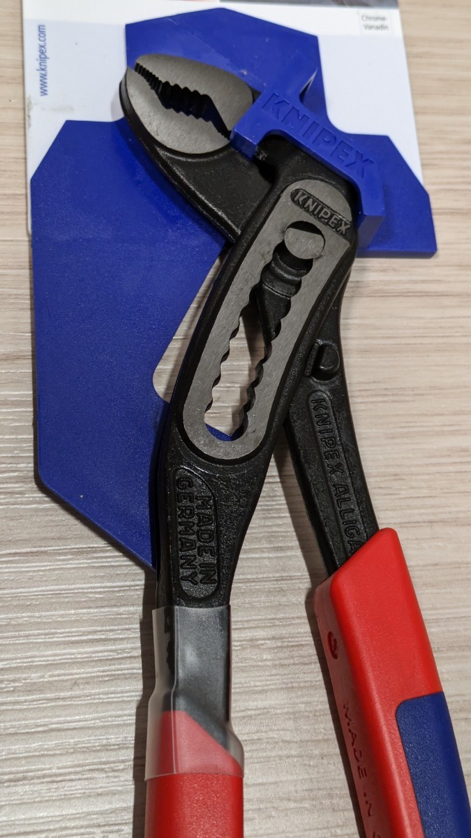 クニペックス【KNIPEX】250㎜　8802-250（SB）アリゲーターウォーターポンププライヤー　新品未使用★在庫あり_画像3