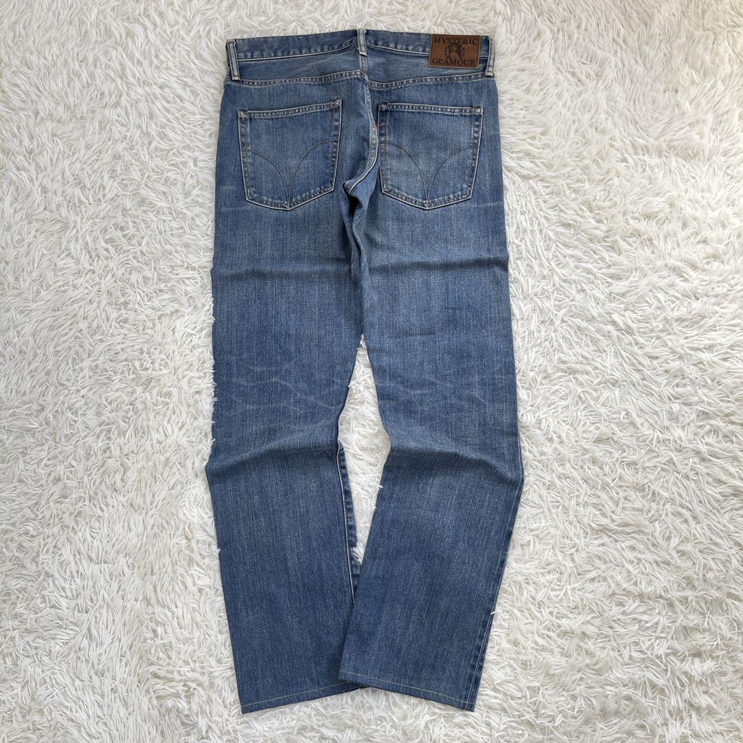 美品】ヒステリックグラマー スタッズ デニムパンツ ジーンズ 美品】ヒステリックグラマー スタッズ デニムパンツ ジーンズ