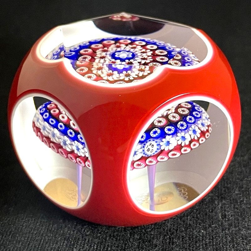 貴重なカッティング 1980 BACCARAT オールド バカラ クリスタル