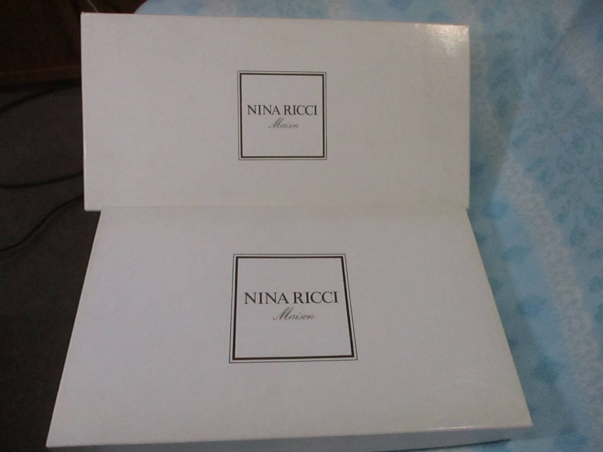  unused storage *NINA RICCI/ Nina Ricci gold paint oval plate plate 1 sheets *.. plate 5 sheets / cake desert plate *80