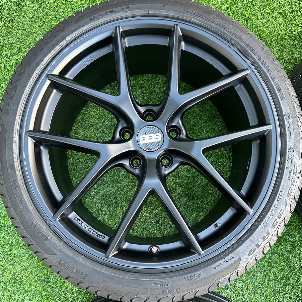 BBS CI-R 19インチ PCD112 アウディ A5 A4 ベンツ BMW ピレリ 2022年 バリ山 255/35r19_画像6