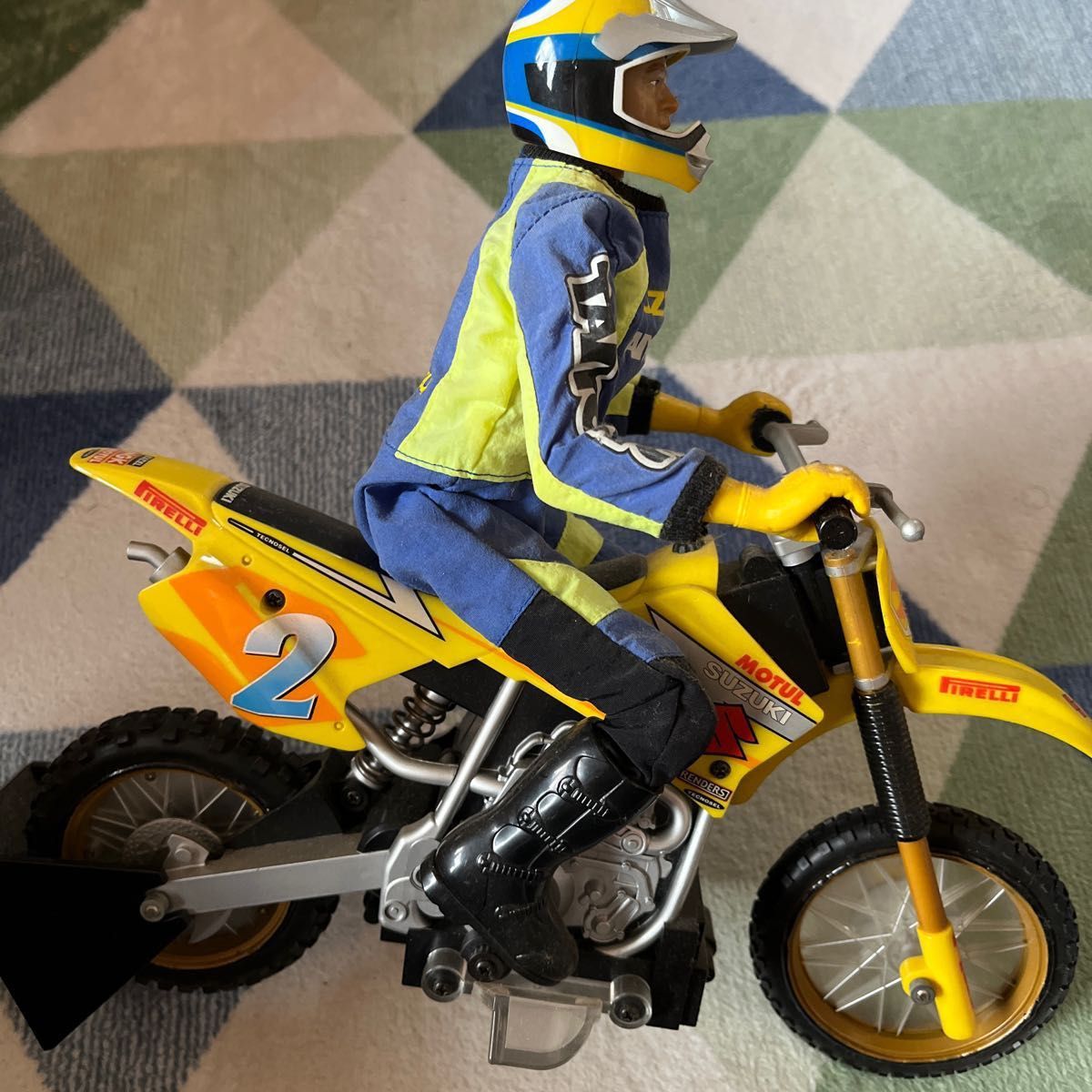 未使用 TAIYO RC SUZUKI RM250 モトクロスバイク ラジコン 未使用 タイヨー TAIYO スズキ SUZUKI RM250 モトクロスラジコン