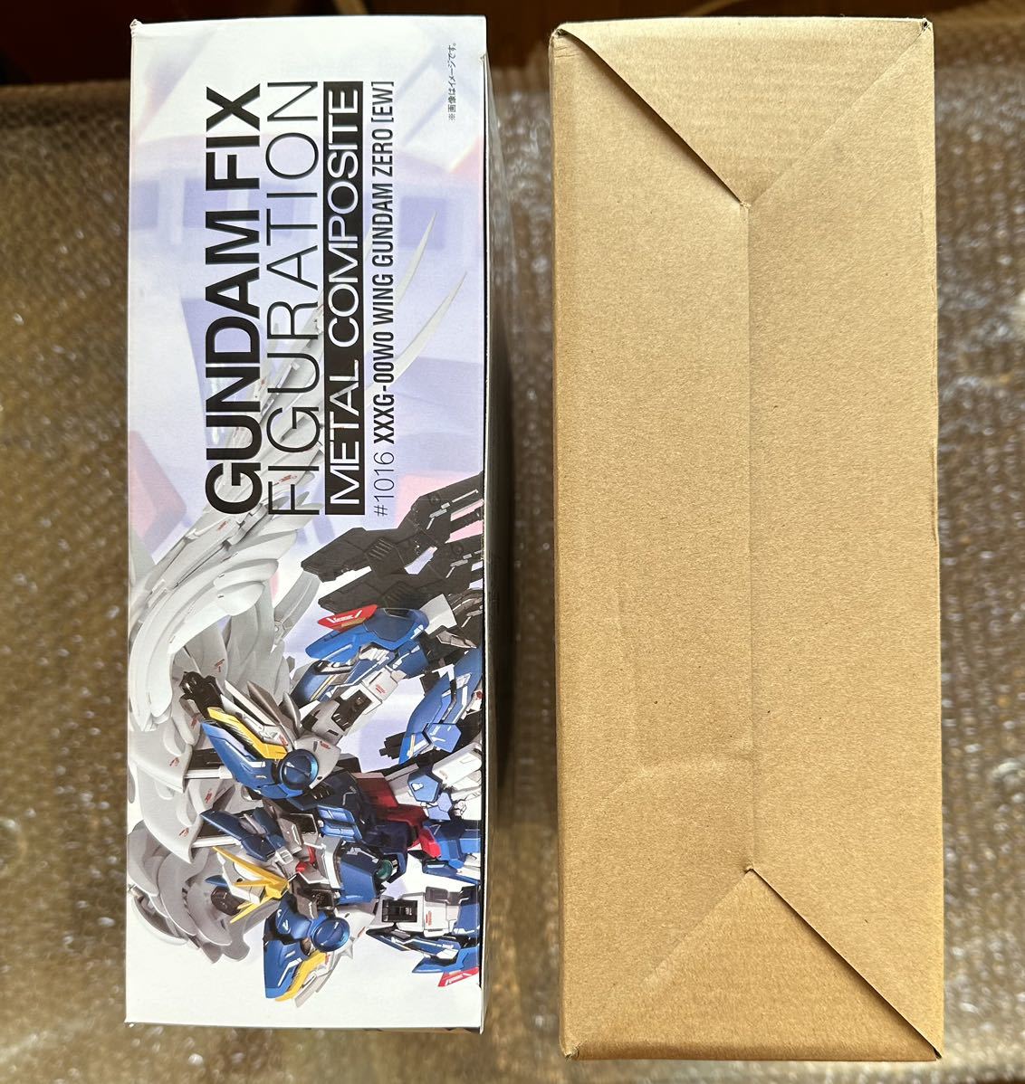 【新品購入未開封】 新機動戦記ガンダムW ウイングガンダムゼロ EW & ガンダムデスサイズヘル EW GUNDAM FIX FIGURATION  METAL COMPOSITE