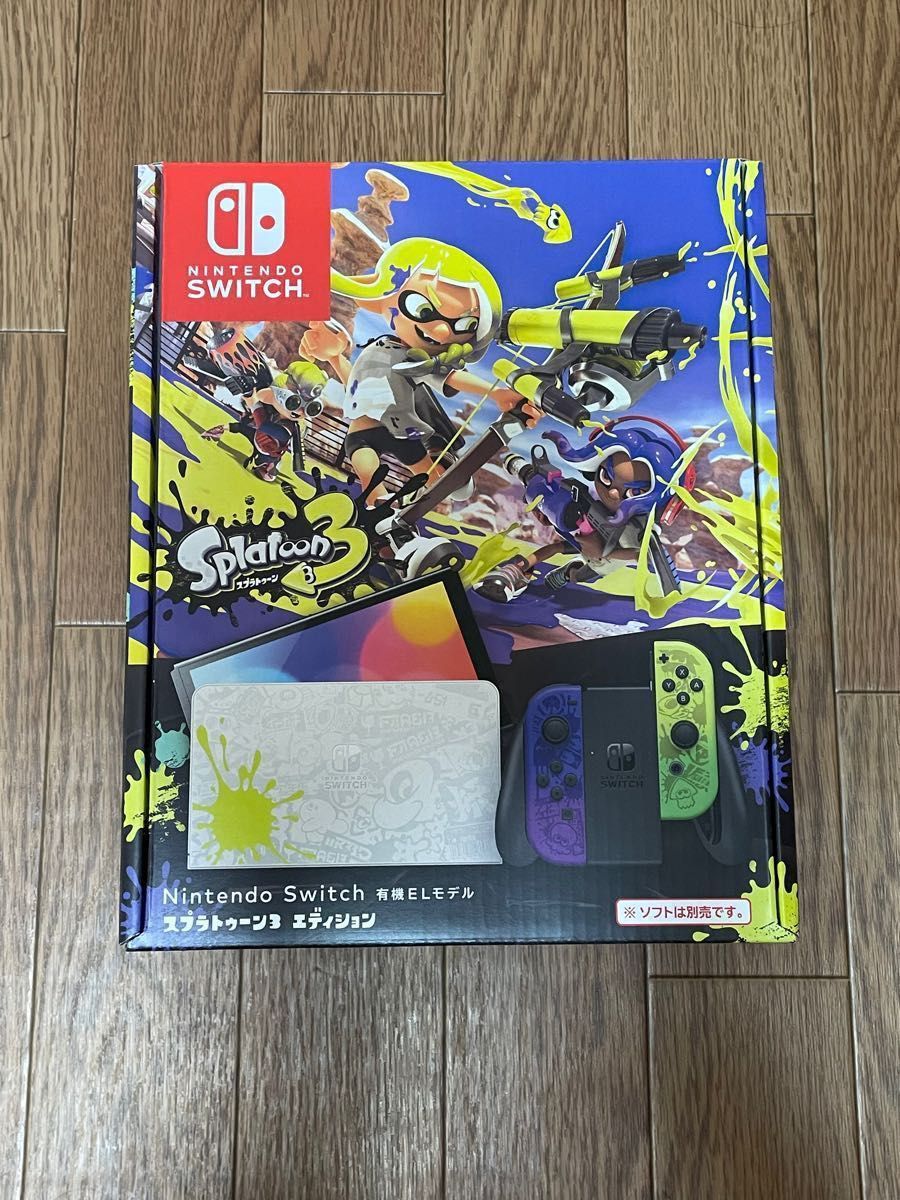 新品未開封Nintendo Switch (有機ELモデル) スプラトゥーン3
