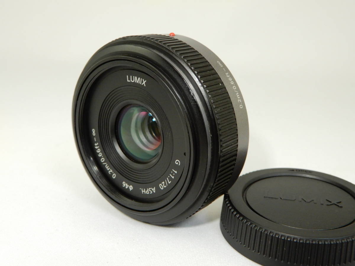 本物の Panasonic パナソニック H-H020 ASPH f1.7 20mm G パナソニック