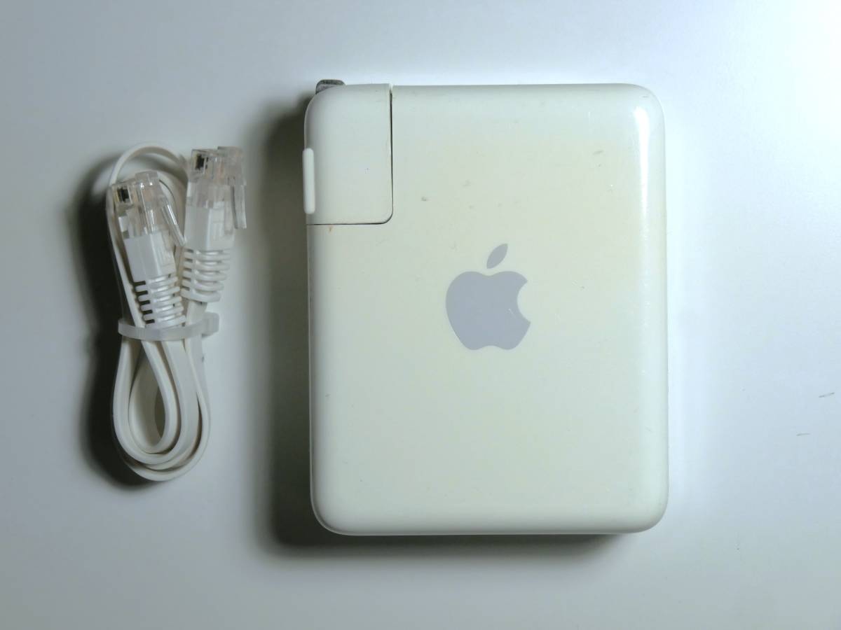 Apple AirMac Express ベースステーション 802.11n（第1世代）MB321J/A A1264 _画像1