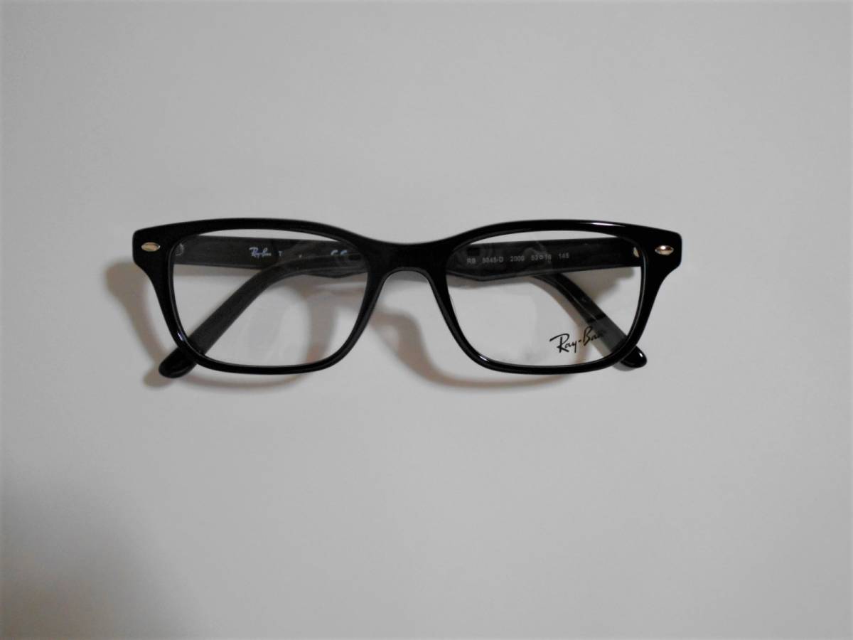 正規品/即決/レイバン RX5345D-2000黒ぶち/老眼鏡セット/老眼度数＋1.00_画像8