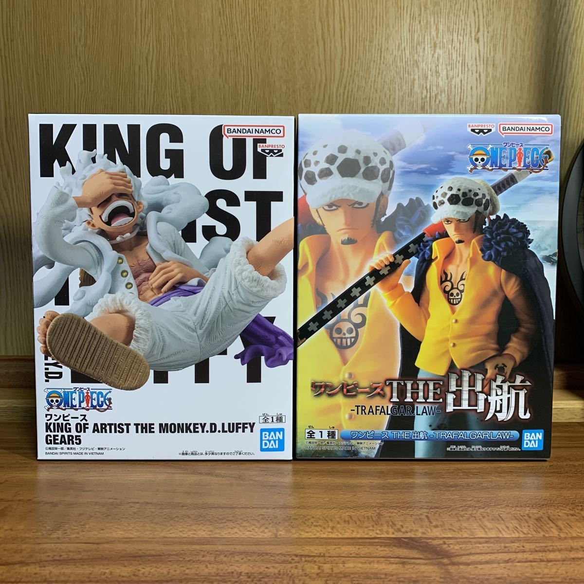 ワンピース KING OF ARTIST GEAR5 ルフィ ギア5 ニカ THE 出航