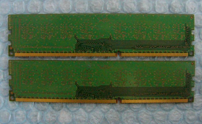 rl13 240pin DDR3 1600 PC3L-12800U 4GB SAMSUNG 2枚 合計8GB hp 698650-154_画像3