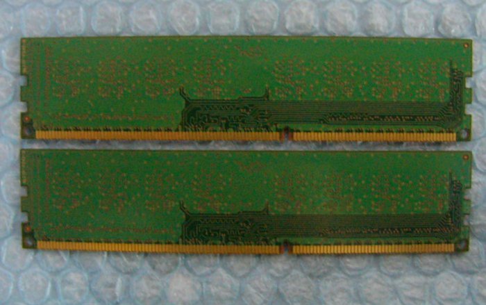 rm13 240pin DDR3 1600 PC3L-12800U 4GB SAMSUNG 2枚 合計8GB hp 698650-154_画像3