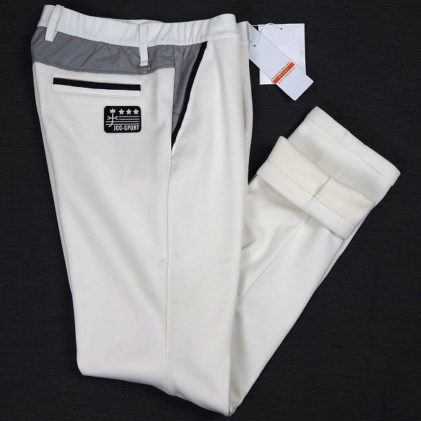 P569 新品 CASTELBAJAC カステルバジャック ゴルフ 裏起毛 ストレッチ