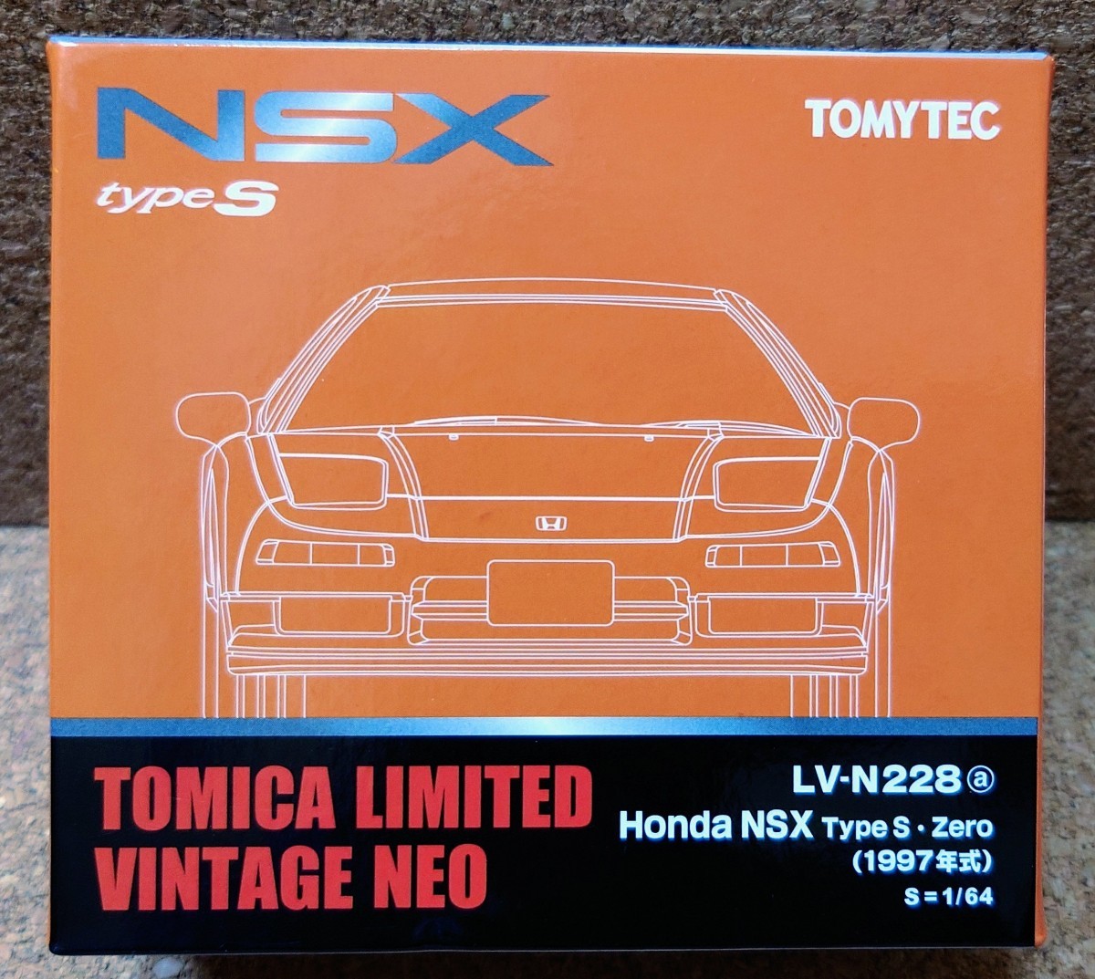 トミカ　LV-N228a ホンダ NSX タイプS・ゼロ　トミカリミテッドヴィンテージ　TLV_画像1