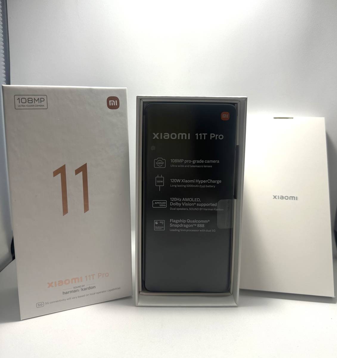 シャオミ Xiaomi 11T Pro 128GB ムーンライトホワイト 8 GB + 128 GB