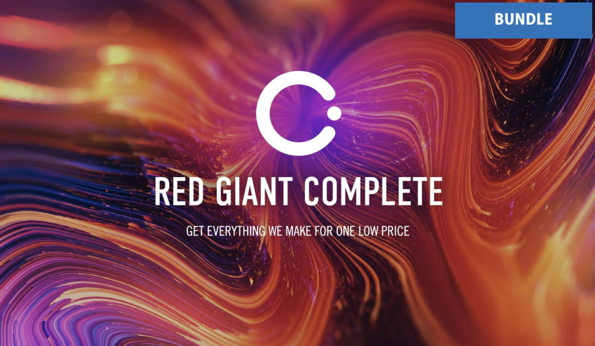 Maxon Red Giant Complete 2024 Windows or MAC 最新版セット ダウンロード版 サブスクなし 台数制限なし