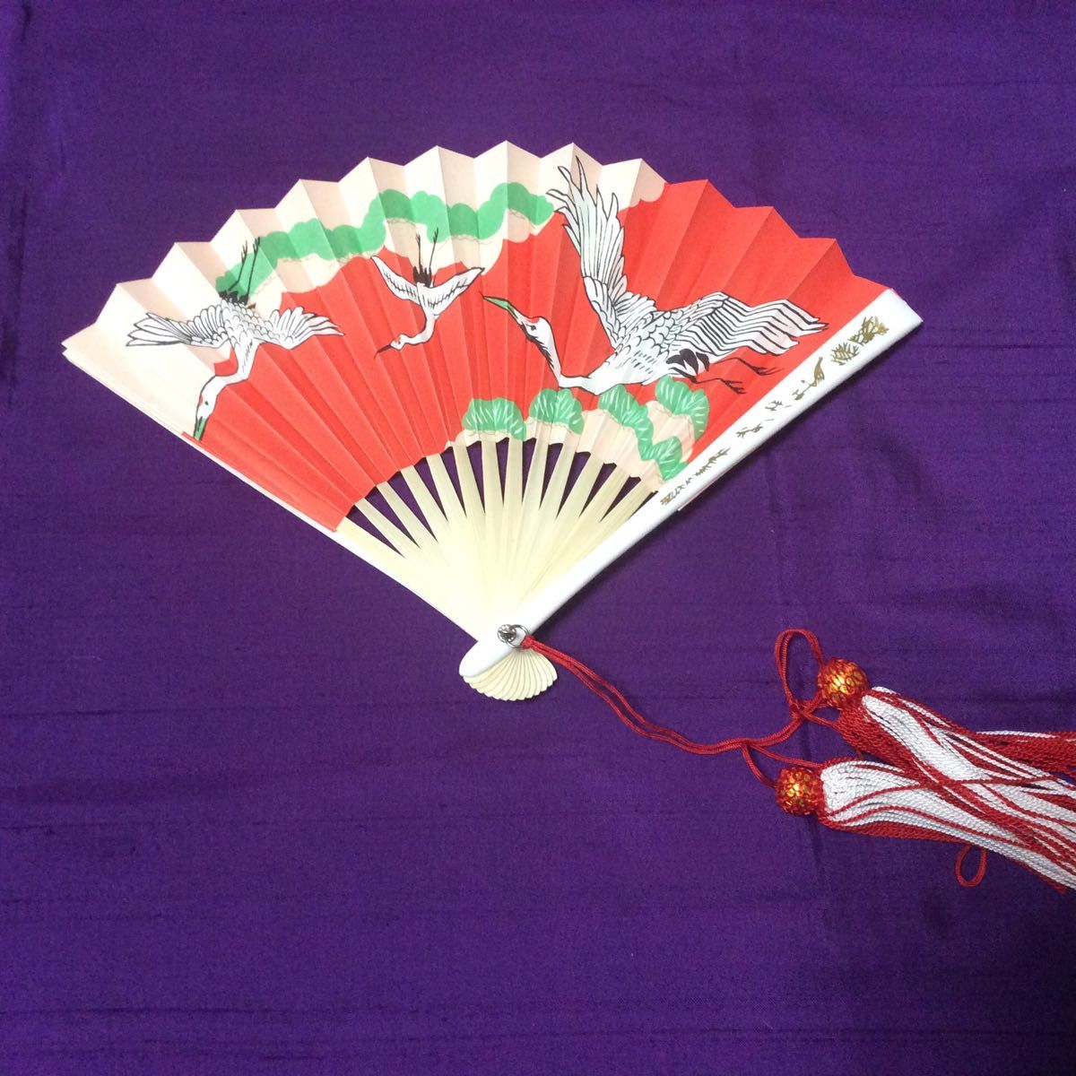 ★ 美品 「京都 西陣おくむら」 七五三 3歳 はこせこセット / ゴールド系 草履バッグ