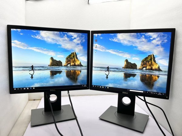 最高の DELL 【良品】2台セット P1917S/ 液晶モニター/A3-P1917S 縦