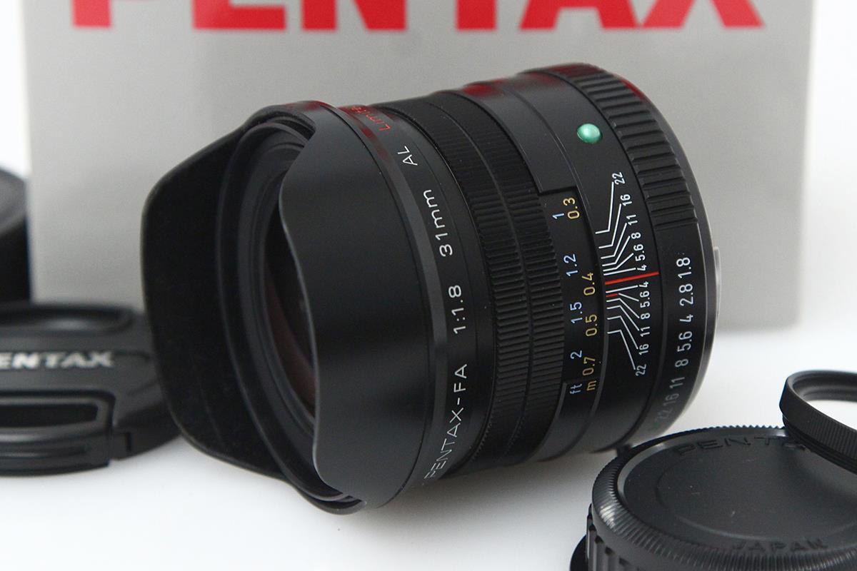 美品｜ペンタックス FA31mm F1.8 AL Limited ブラック γH3239-2A3