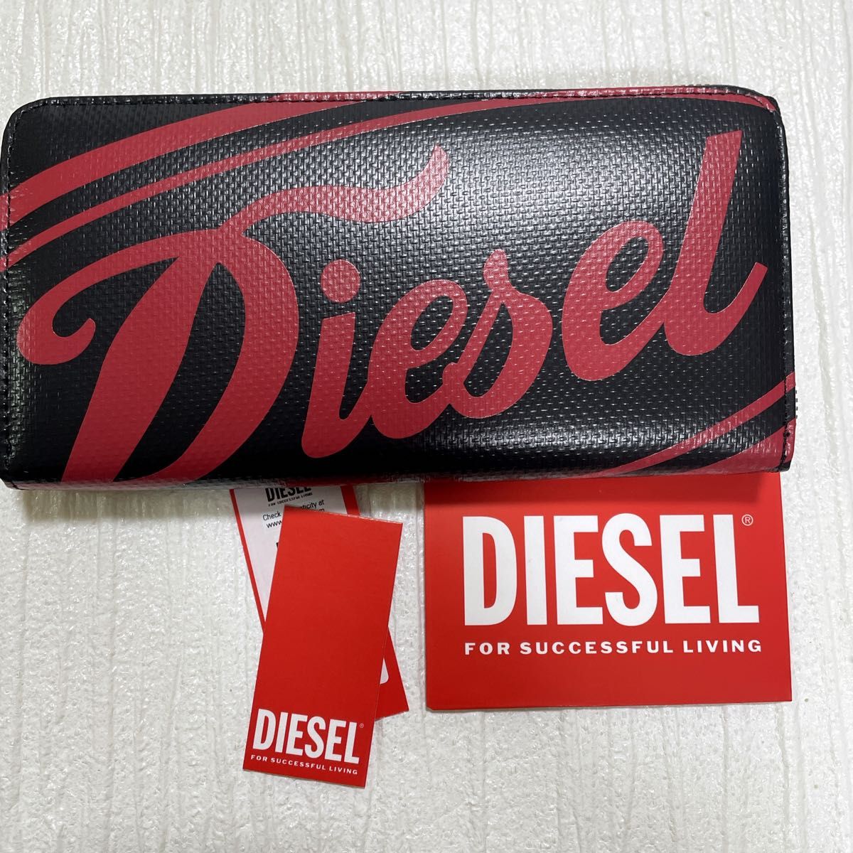 新品 未使用 DIESEL ディーゼル 長財布 ウォレット アラウンドジップ