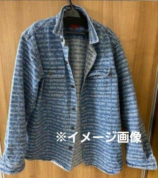 新品!22FW Supreme Denim Shit ブルー Lサイズ(US)-