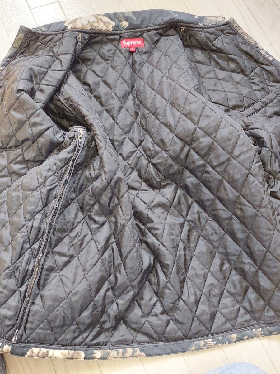 supreme~ Peacock Jacket M 総柄 チャイナ風 コーチジャケット supreme~ Peacock Jacket M 総柄 チャイナ風 コーチジャケット