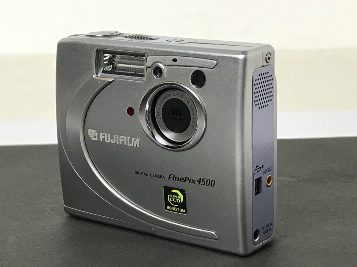 直売純正 美品 FUJIFILM FinePix 4500 デジカメ 単三電池使用 動作品