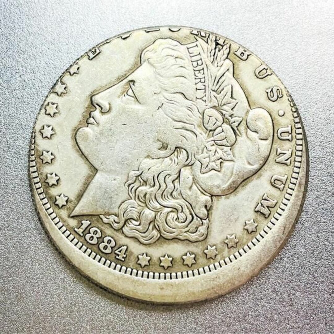モルガン エラーコイン 1ドル銀貨 1884年 O　レプリカコイン_画像1