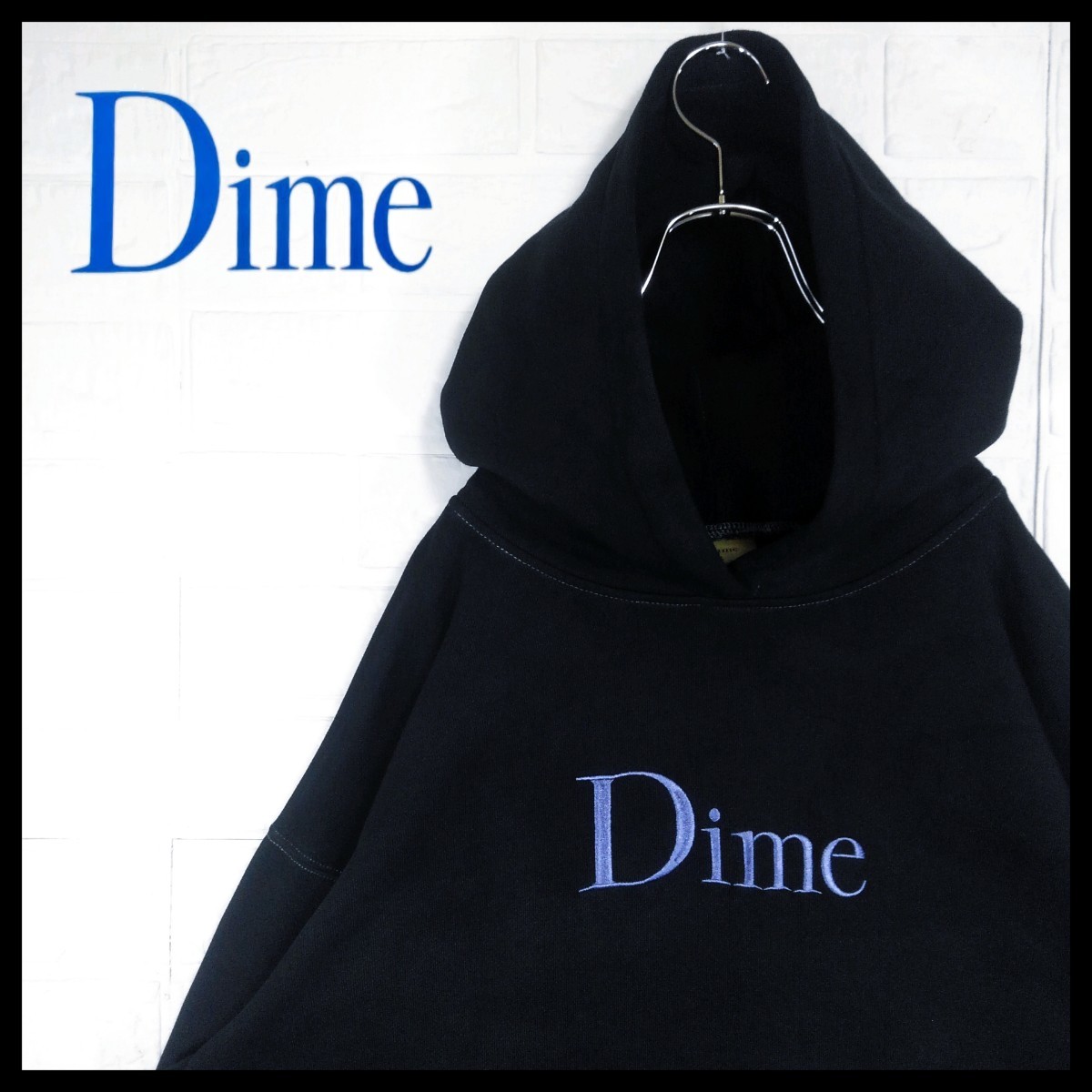 大特価!!】 《DIME(ダイム)》クラシックロゴ刺繍 裏起毛 プルオーバー