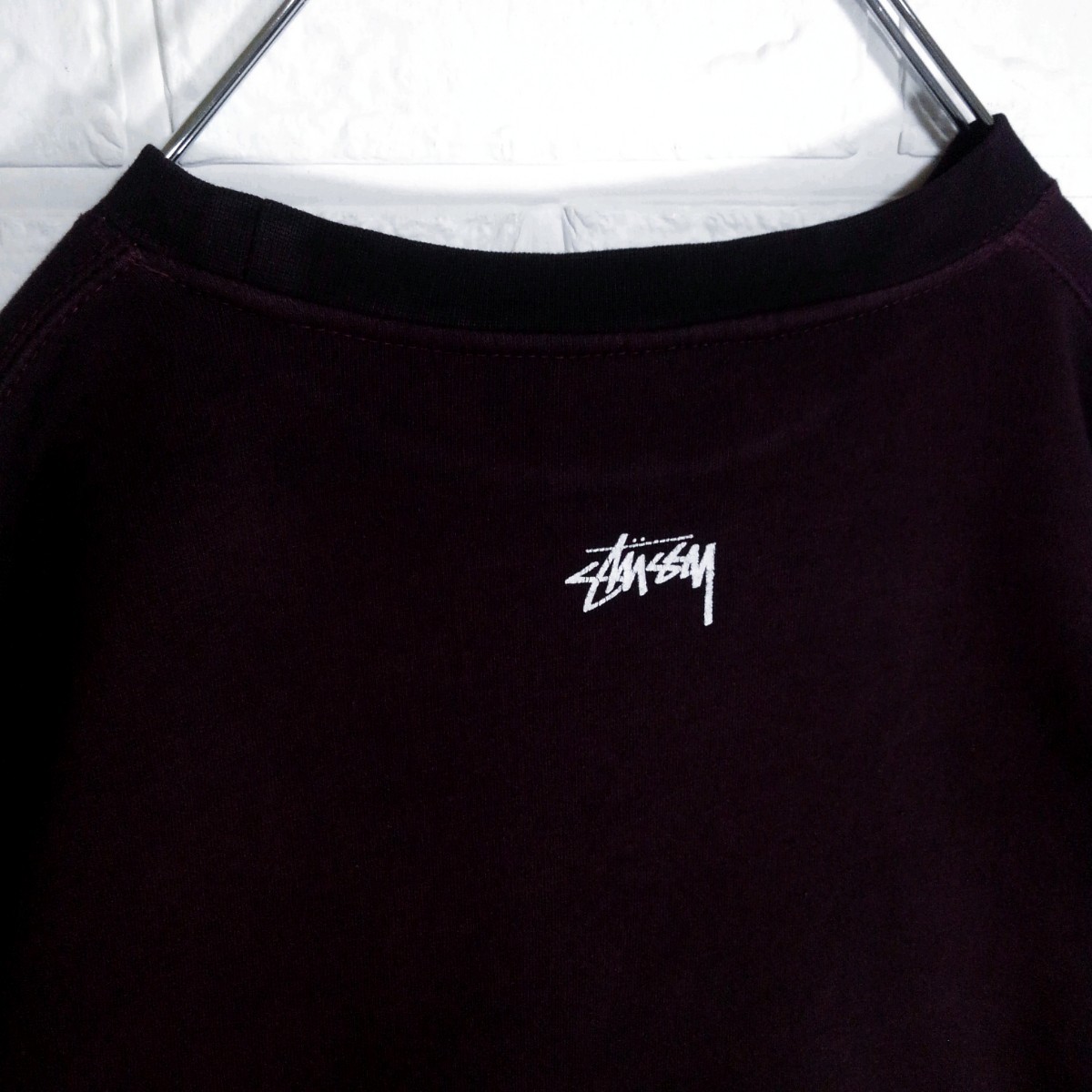 STUSSY(ステューシー)》クラウンロゴ 裏起毛 スウェット-