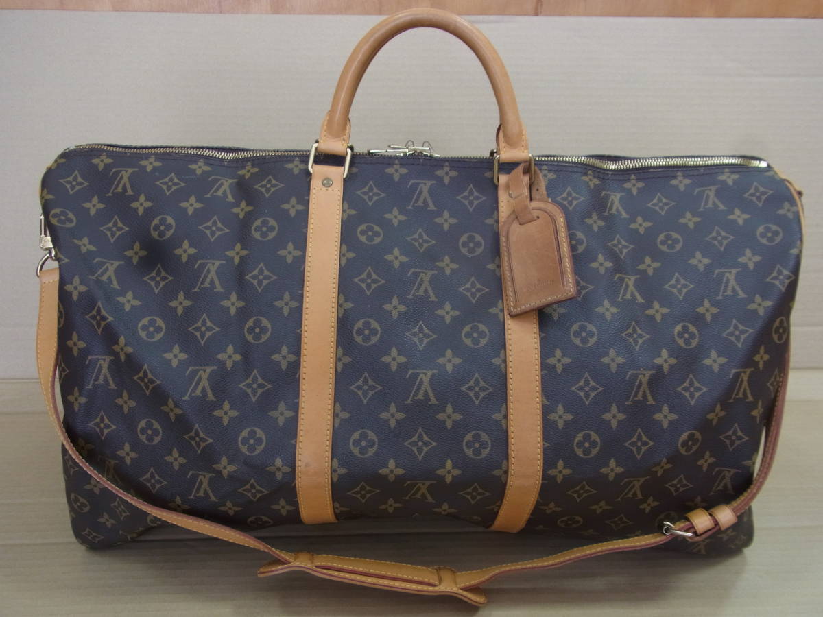 憧れの ルイヴィトン モノグラム VUITTON ボストンバッグ【中古