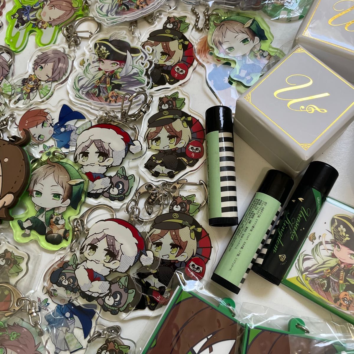 J51 うらたぬき たぬワン アクキー リングライト 缶バッジ グッズ 浦島