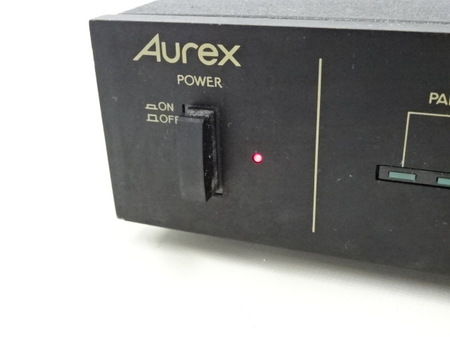 F5-1006 ● Aurex オーレックス ◆ マイクミキシングアンプ MX-800B ◆ オーディオ機器 マイクミキサー _画像2