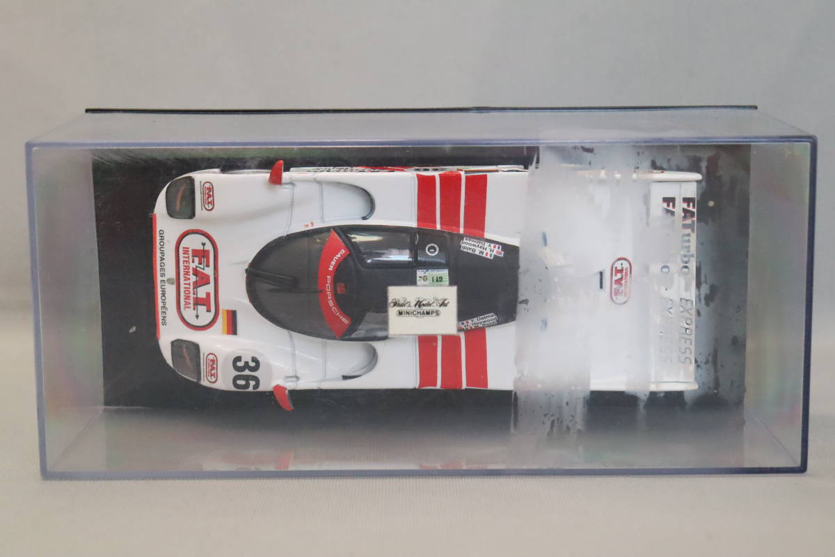 ミニチャンプス ダウアー・ポルシェ 962 1994年 ル・マン優勝車（Minichamps Dauer Porsche 962 24h Le Mans 1994）1/43スケール_画像5