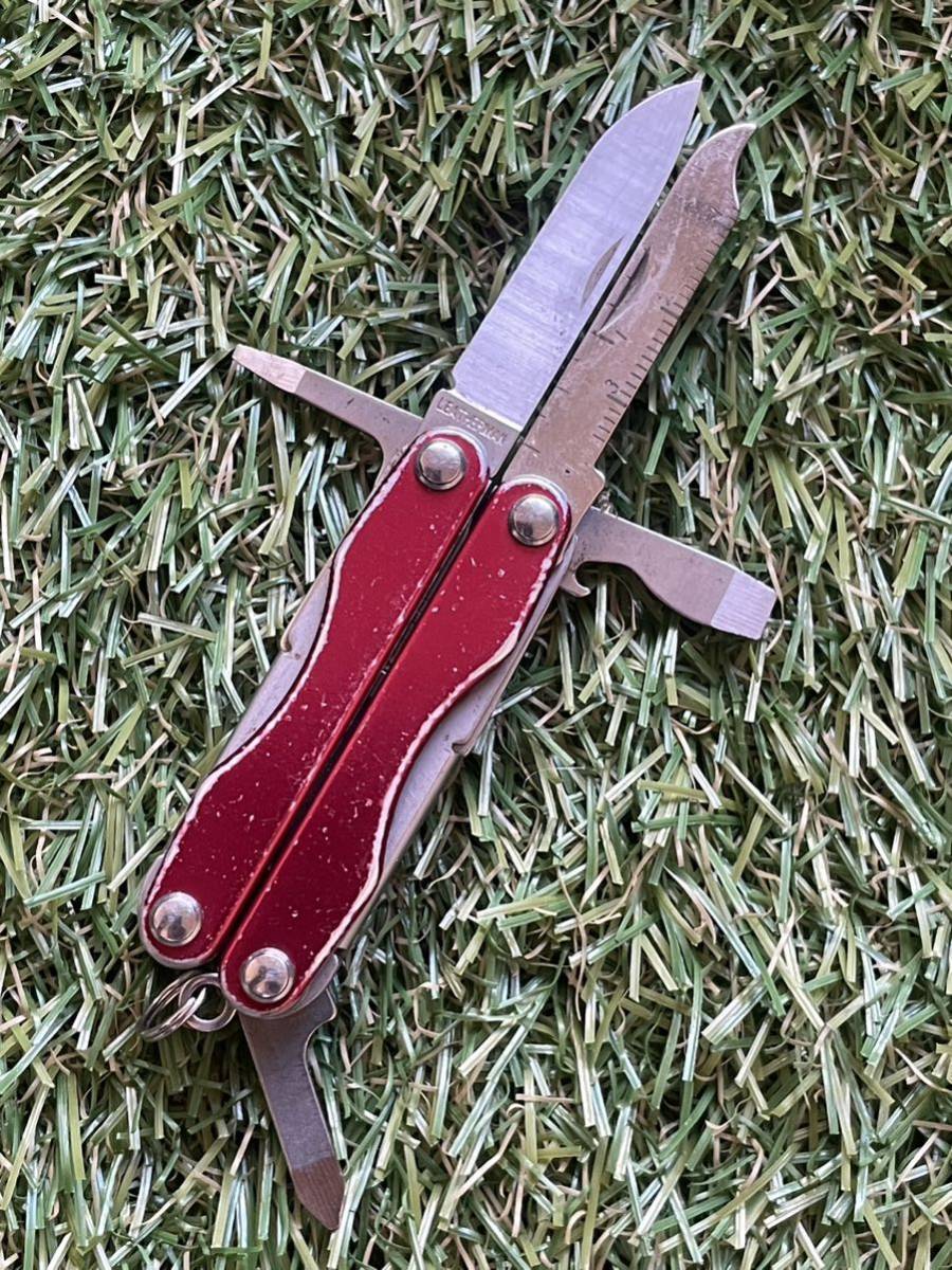 LEATHERMAN #001 SQUIRT S4 Red Leatherman s Quart мульти- tool tool нож зажим 