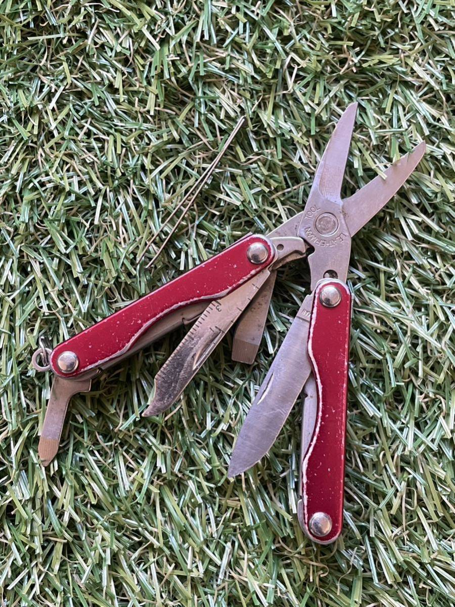 LEATHERMAN #001 SQUIRT S4 Red レザーマン スクォート　マルチツール ツールナイフ ハサミ