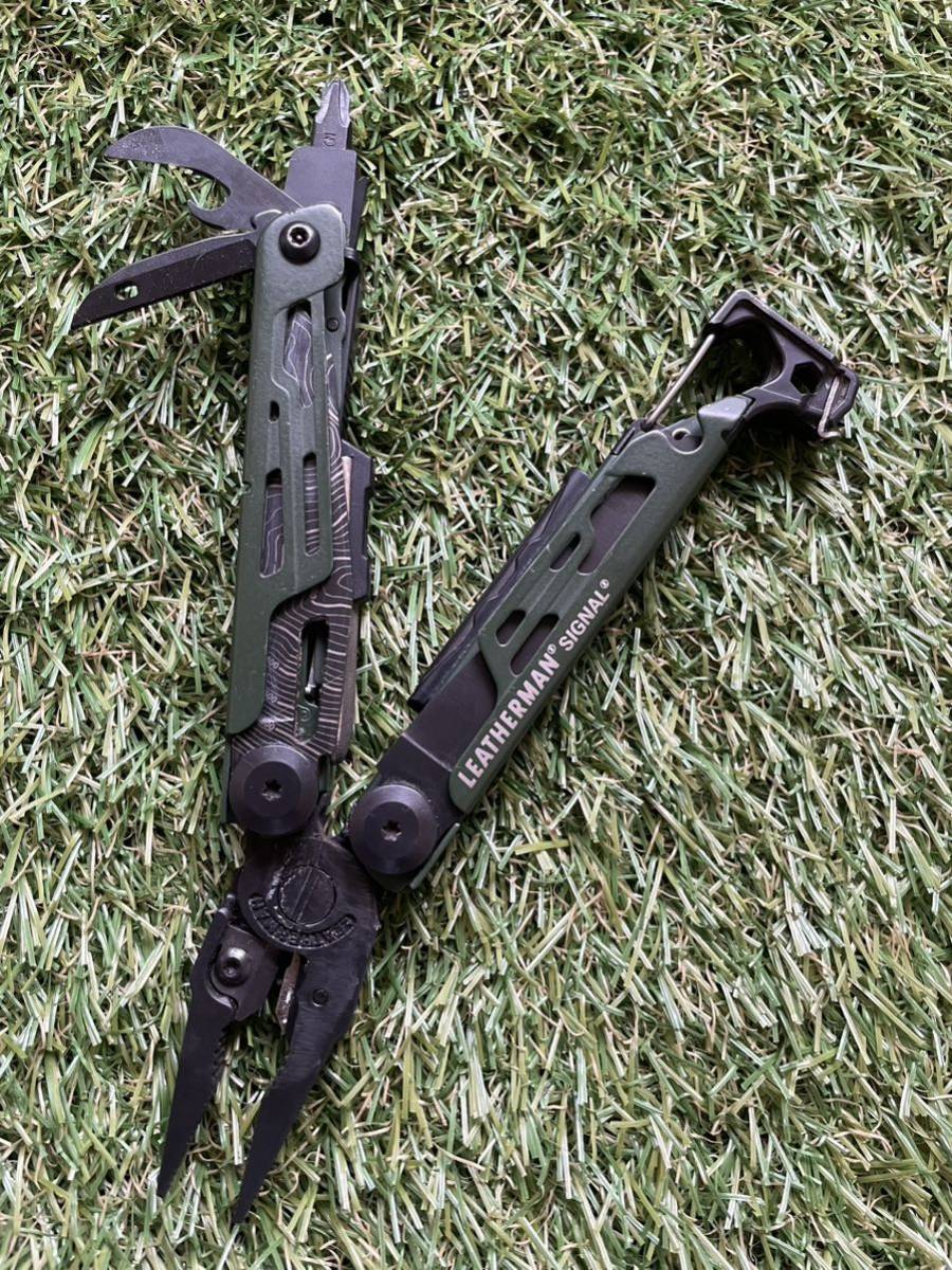 LEATHERMAN SIGNAL Green 専用ナイロン製シース付 レザーマン LEATHERMAN SIGNAL Green 専用ナイロン製シース付 レザーマン