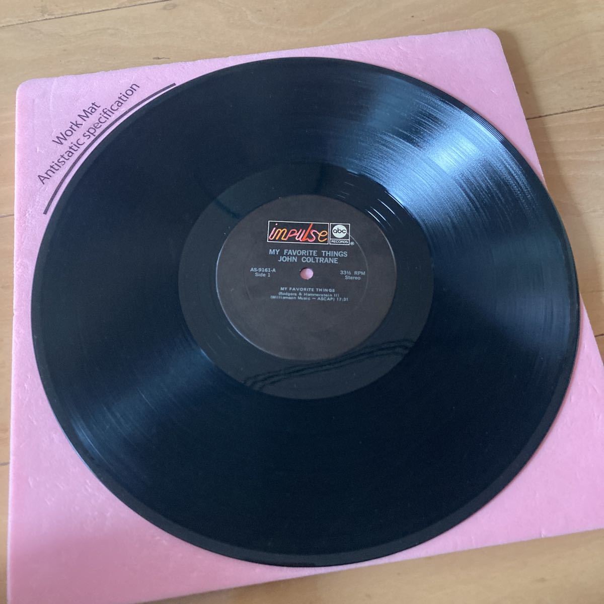 US盤/John Coltrane /SELFLESSNESS featuring MY FAVORITE THINGS /IMPULSE AS-9161_画像5